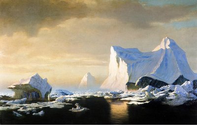 Icebergs by William Bradford